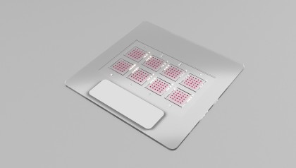 small volume microarray dispensed into a biochip with a nanoliter dispenser